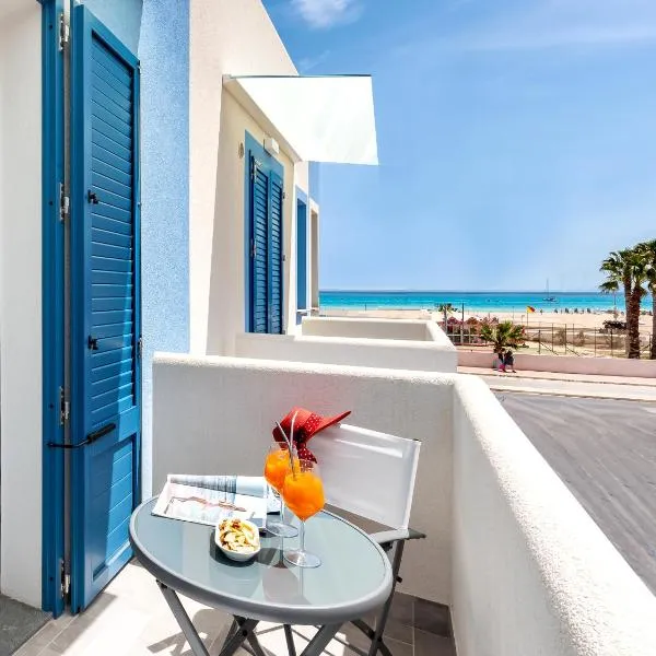 IL FARO E LA LUNA Beach Apartments，位于圣维托罗卡波的酒店