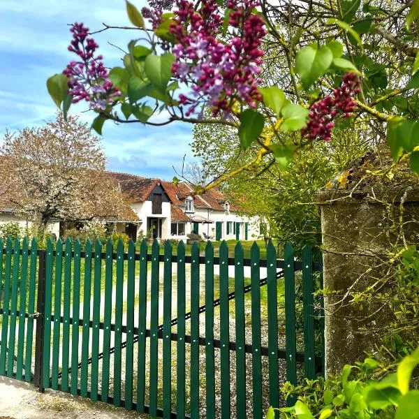 Farm de Rodeo Gites et chambre d' hôtes，位于Mézières-en-Brenne的酒店