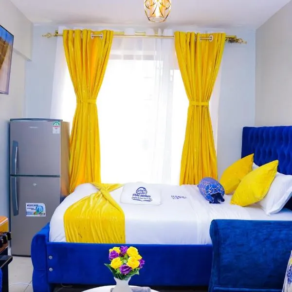 Enac Homes - Classy, Elegant Executive Studios - Coral Bells by Tsavo - Kiambu Road，位于Kiambu的酒店