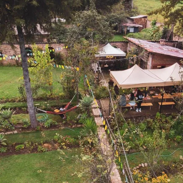 Kinti Wasi Casa de Campo，位于Los Baños del Inca的酒店