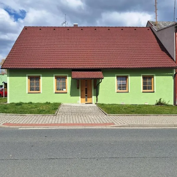 Chalupa u Šobrů，位于Hyršov的酒店