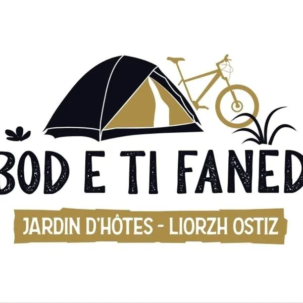 Bod e ti Faned, jardin d'hôtes des randonneurs，位于普卢格雷斯康的酒店