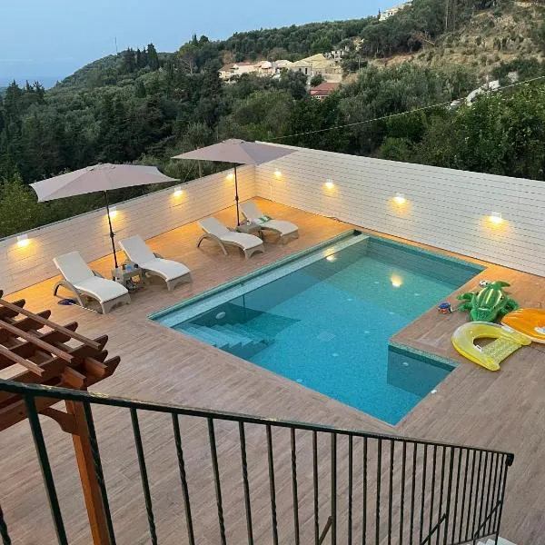 Angelo’s villa，位于Avliótai的酒店