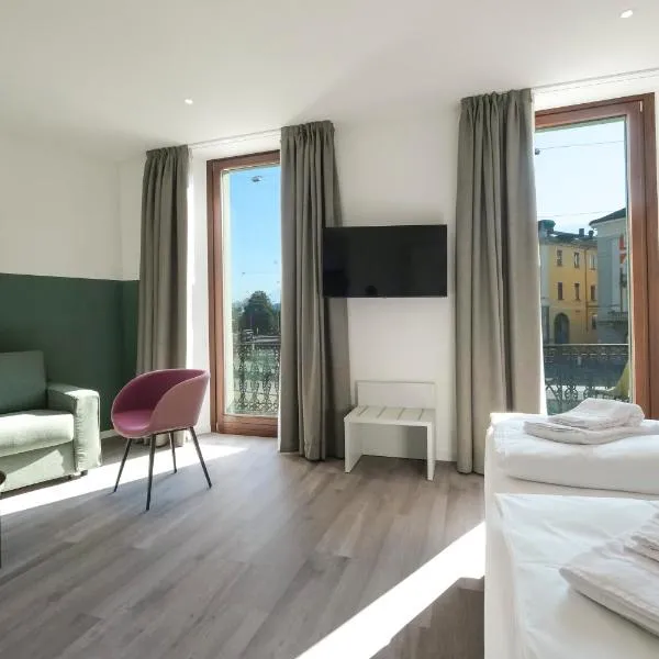 Boutique Hotel Piazza Grande Locarno - Easy Self Check-In，位于洛迦诺的酒店