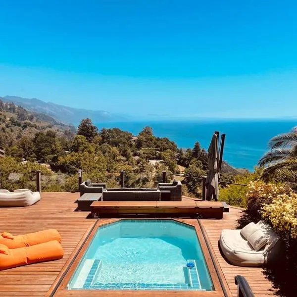 5 acres pool/spa, walk to all Big Sur has to offer,位于大苏尔的酒店