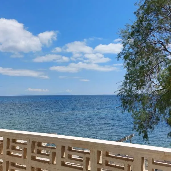 Fotis beach apartment at Komi，位于Kómi的酒店