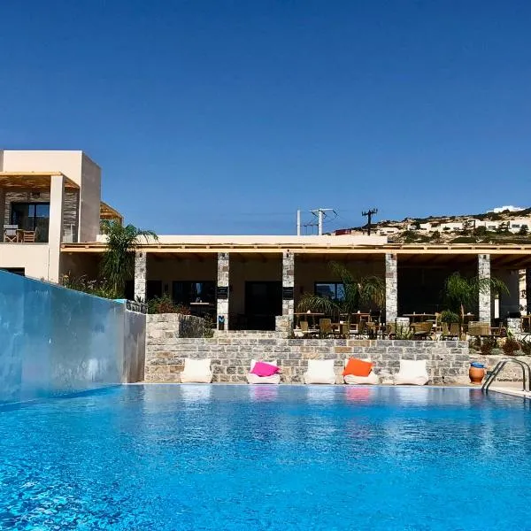 Helios Beach Hotel & Bungalows，位于Óthos的酒店