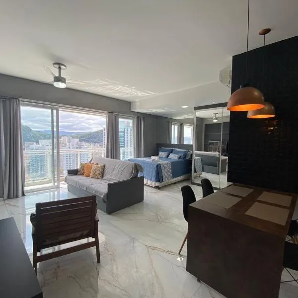 Book Santos - Unlimited 2611 - Studio conceito com Vista Mar，位于桑托斯的酒店