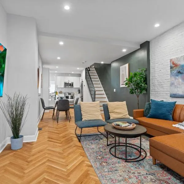 Fairmount Big Backyard Kid Friendly Game House，位于费城的酒店