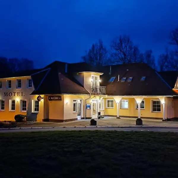 Motel Velký Rybník，位于Červená Řečice的酒店