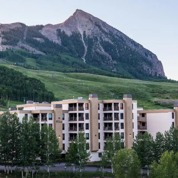 The Plaza Condominiums by Crested Butte Mountain Resort，位于Mount Crested Butte的酒店