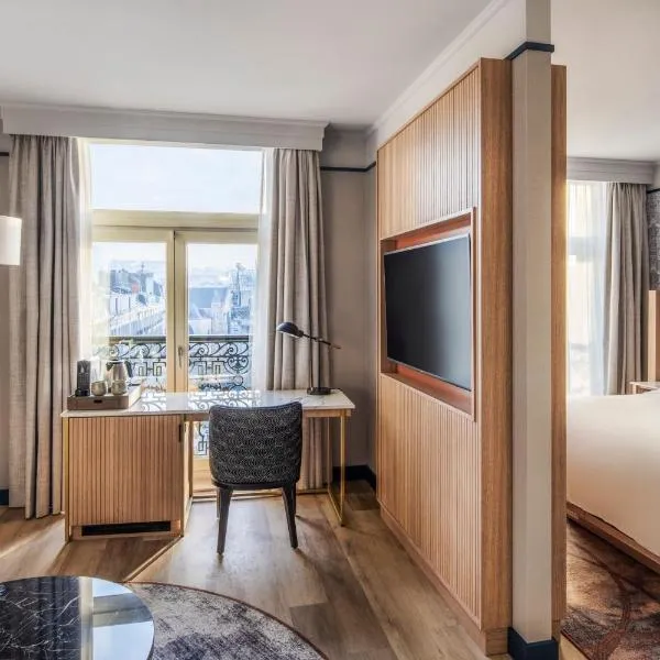 布鲁塞尔大广场万豪酒店，位于布鲁塞尔的酒店