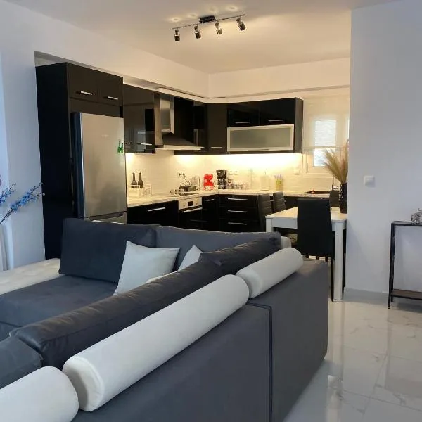 Modern house near Lefkada，位于沃尼扎的酒店