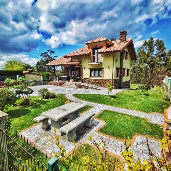 La Aguilerina Apartamentos Rurales，位于Oviñana的酒店
