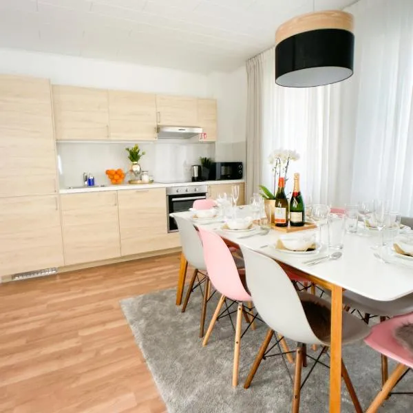 M-Style 02 Apartment mit Balkon 24h Self-Check-In, Free Parking, Netflix，位于纽伦堡的酒店