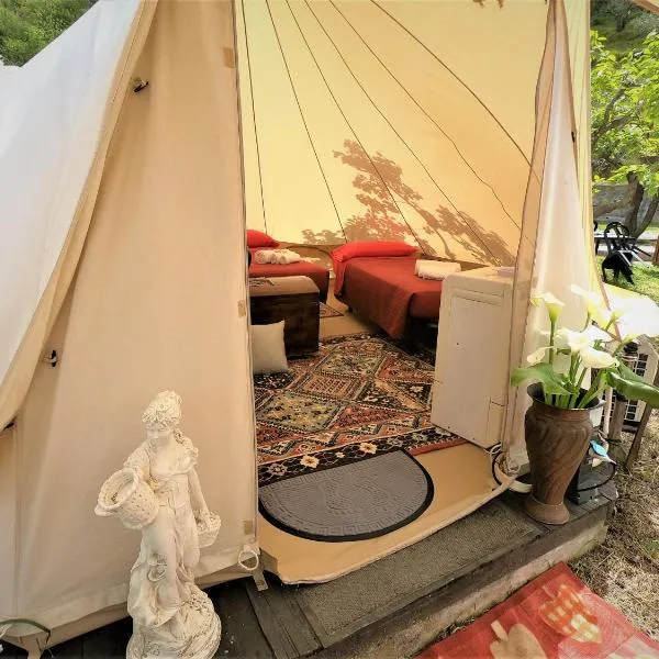 Gole Alcantara mini Glamping Lanternavacanze，位于莫塔卡玛斯特拉的酒店