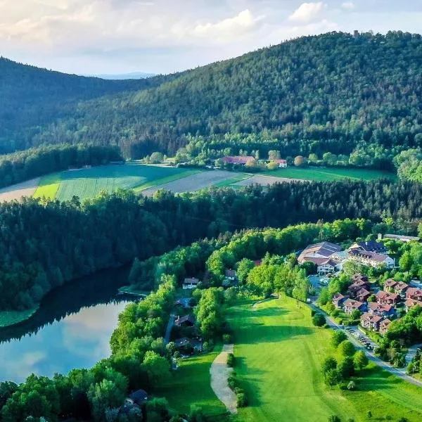 Hotel Wutzschleife，位于Neukirchen-Balbini的酒店