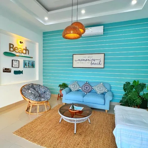 The Beachhouse Villa- 4 bedrooms Villa- 5' to Bai Sau Beach，位于沙塘潭的酒店