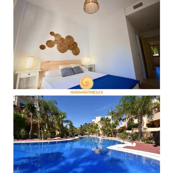 Bahia Marinas - Tu hogar con jardín privado!，位于Antas的酒店