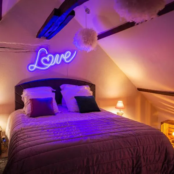Pour Toi et Moi - Loveroom，位于Saint-Martin-des-Bois的酒店