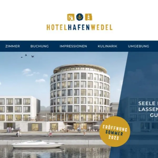 HotelHafenWedel，位于韦德尔的酒店