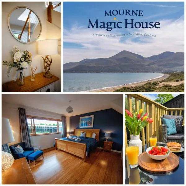 Mourne Magic House-Riverside luxury in Newcastle，位于纽卡斯尔的酒店