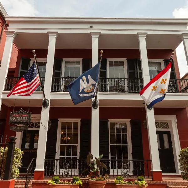 Le Richelieu Hotel in the French Quarter，位于新奥尔良的酒店