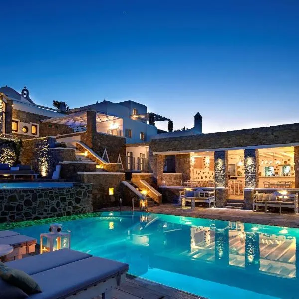 Kallos of Mykonos - previous Leonis Summer Houses，位于奥诺斯的酒店