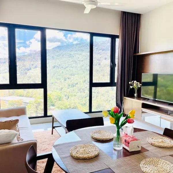 Cosy Ins Genting view 2 Bedrooms Home at Geo38 Premier Suites with 100mpbs WiFi available，位于云顶高原的酒店
