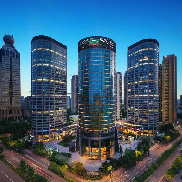 杭州钱江新城万怡酒店，位于萧山的酒店