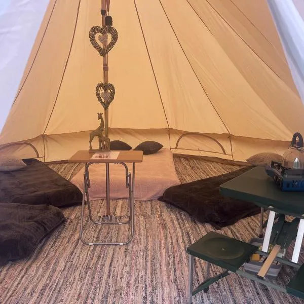 Gwens Garden bell tent，位于森嫩湾的酒店