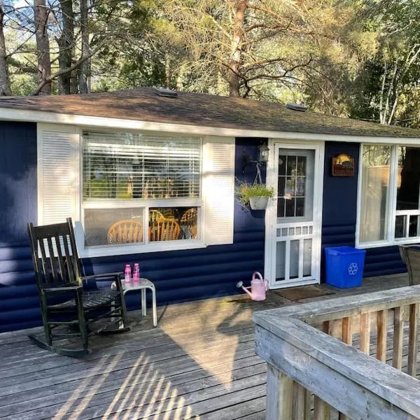 The “Bear” waterfront cabin in Muskoka，位于布雷斯布里奇的酒店