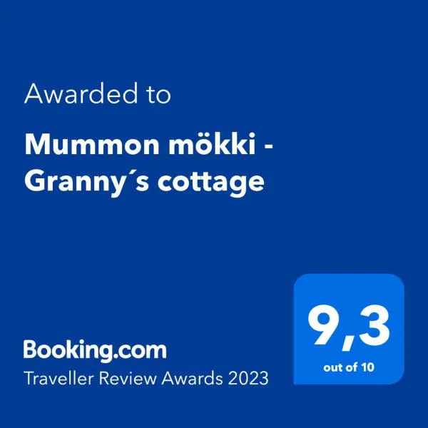 Mummon mökki - Granny´s cottage，位于Suonenjoki的酒店