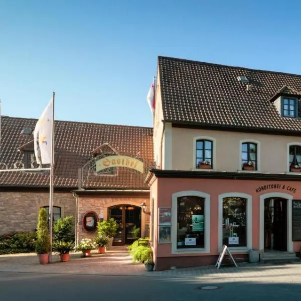 弗朗奇斯卡娜阿克森特酒店，位于Großlangheim的酒店