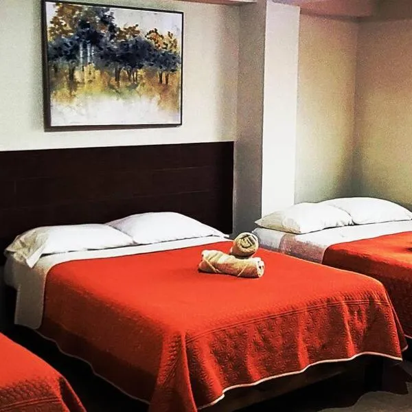 Loft Centrico 4 camas ,Aire acondicionado,WIFI, parking, refrigerador, microhondas，位于巴耶斯城的酒店