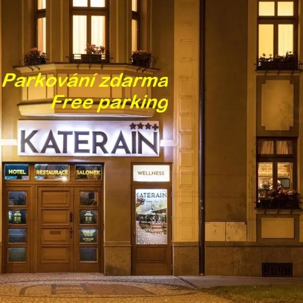 KATERAIN hotel, restaurace, wellness，位于摩拉维采河畔赫拉德茨的酒店