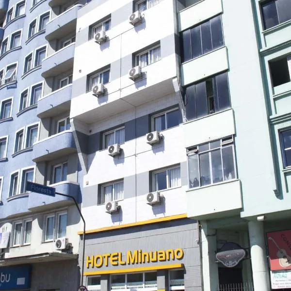 Minuano Hotel Express próx Orla Lago Guaíba, Mercado Público, 300 m Rodoviária，位于Eldorado do Sul的酒店