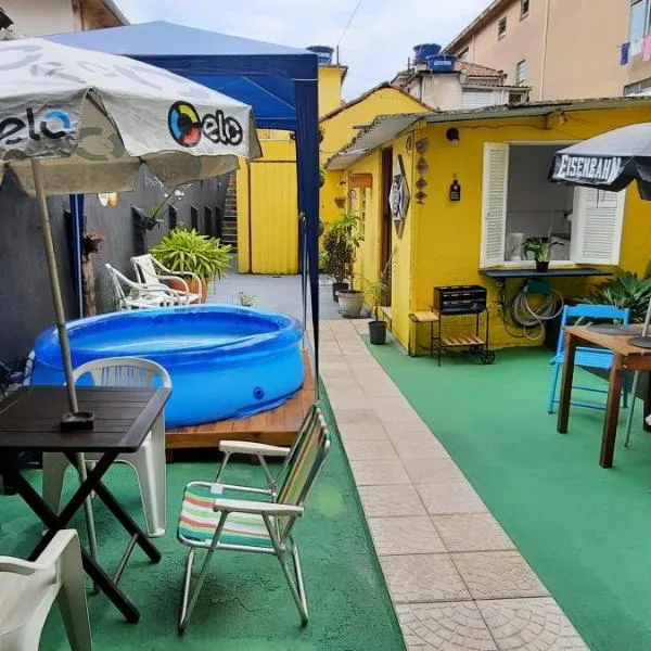 Quintal da Bella Hostel，位于桑托斯的酒店