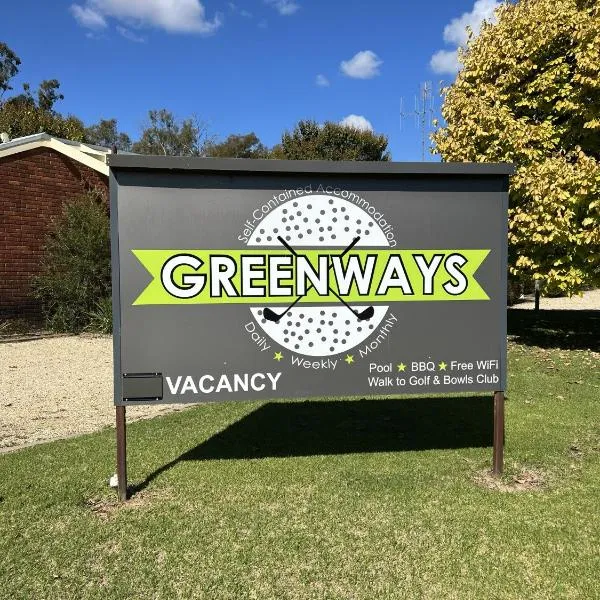 Greenways Holiday Units，位于Koonoomoo的酒店