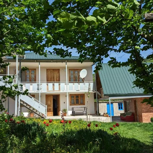 GreenHill - Your Guesthouse in Ubisa，位于Tskhrukveti的酒店
