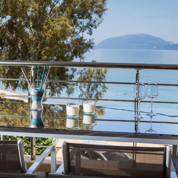 Eucalyptus suite sea view，位于凯法利尼亚岛的酒店