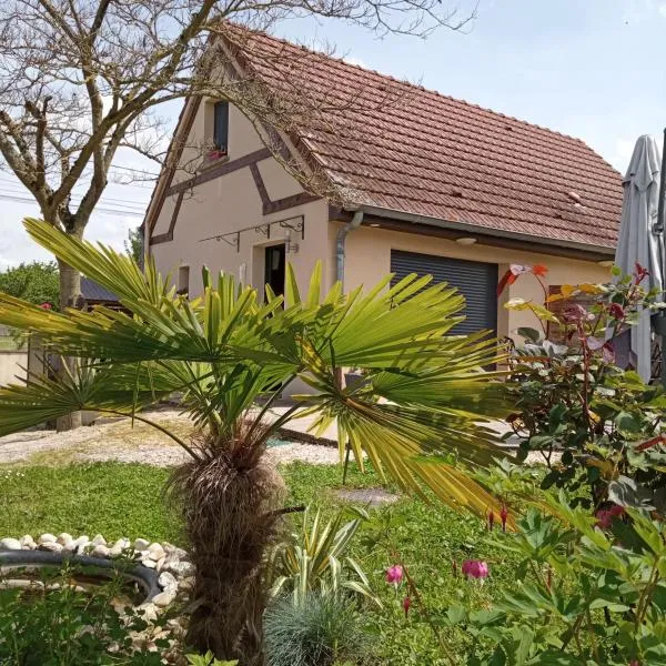 Gîte L'Albizia Saint Maurice，位于Bragny-sur-Saône的酒店