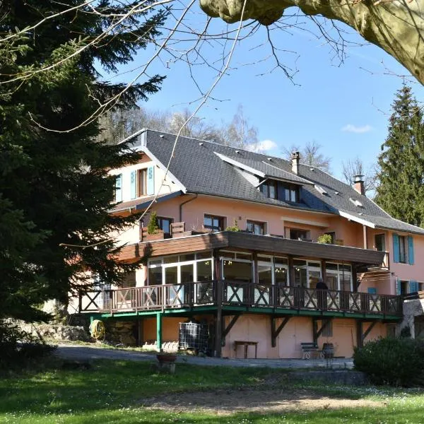 拉克 莱斯小屋酒店，位于Domessin的酒店