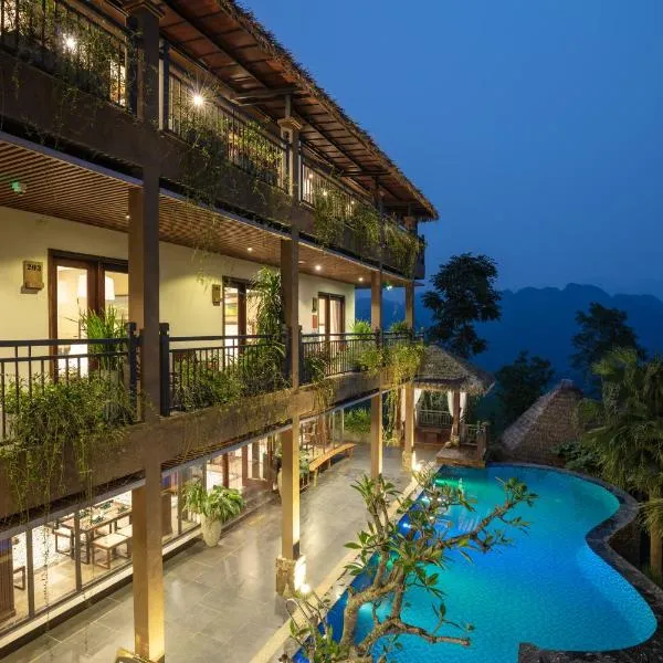 EBINO PULUONG RESORT，位于Ải Hạ的酒店