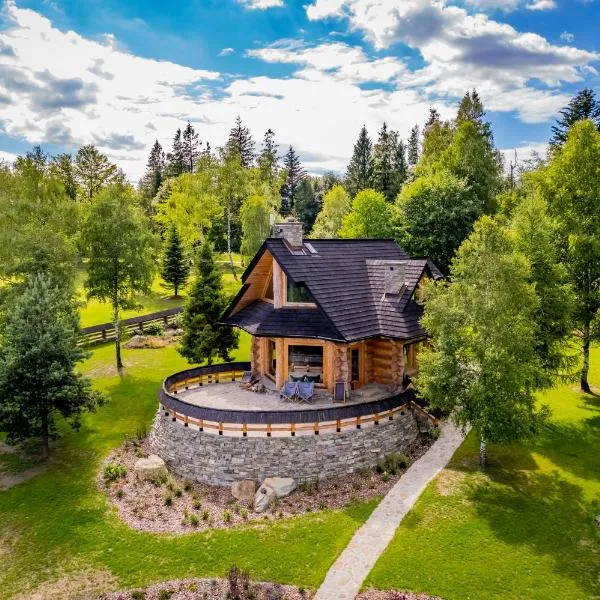 Luksusowy domek z jaskinią SPA - Osada Jaworzyny，位于Tokarnia的酒店
