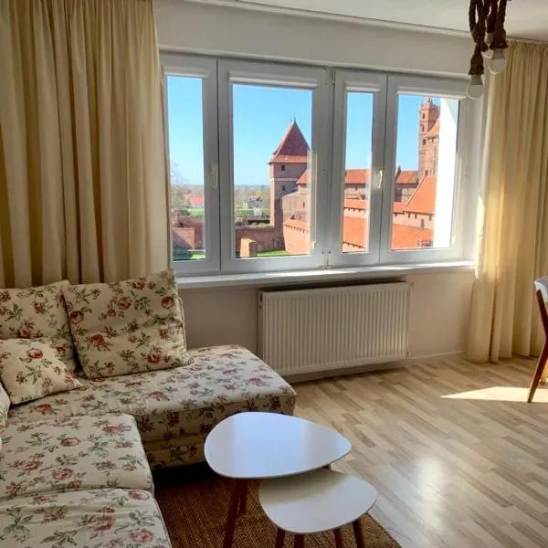 Widokowy apartament Malbork - Zamek z okna，位于马尔堡的酒店