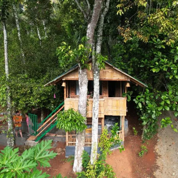 Fab - Bamboo Hut with Open Shower，位于蒙纳的酒店