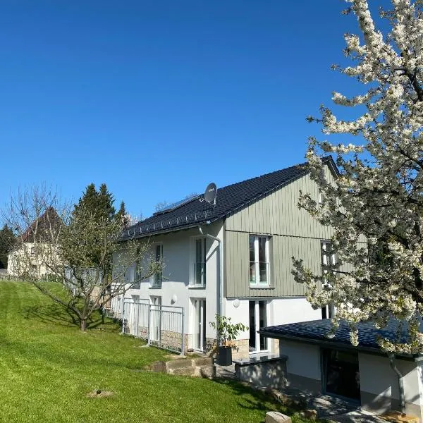 Ferienhaus „Am Sandstein“，位于Papstdorf的酒店