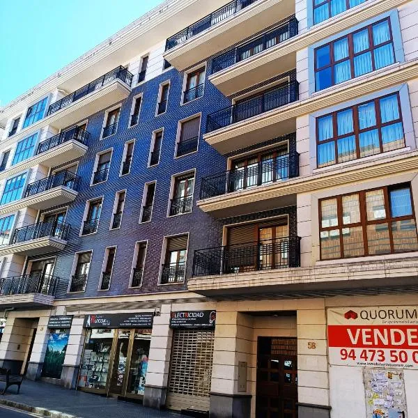 Karmelo junto al metro，位于毕尔巴鄂的酒店