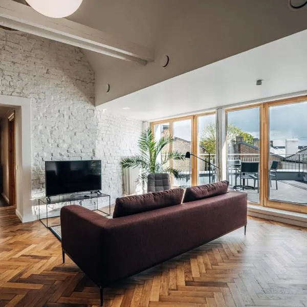 Constantine Apartments，位于里加的酒店